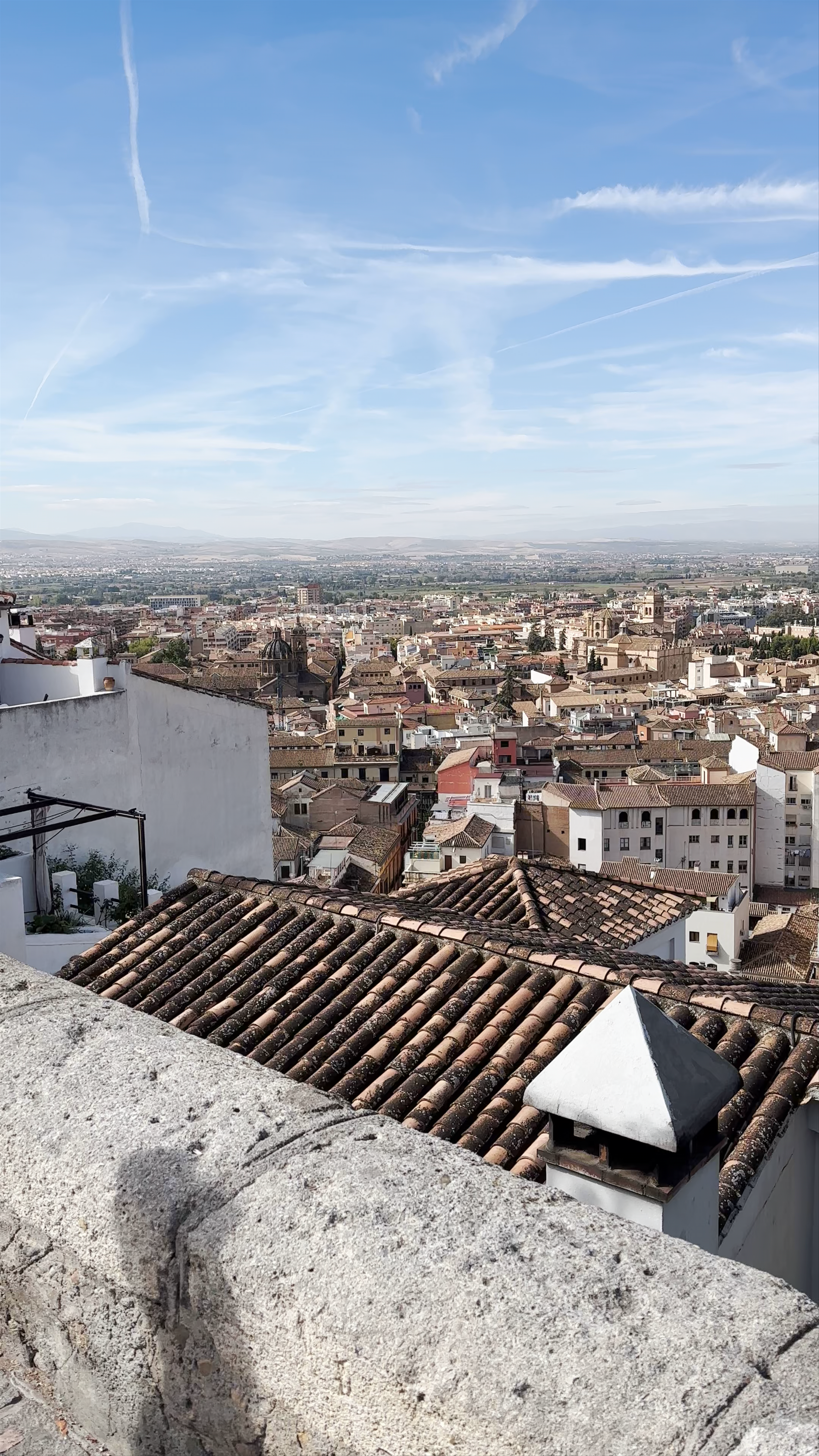 Breathtaking Panoramic Views from Mirador de la Lona, Granada