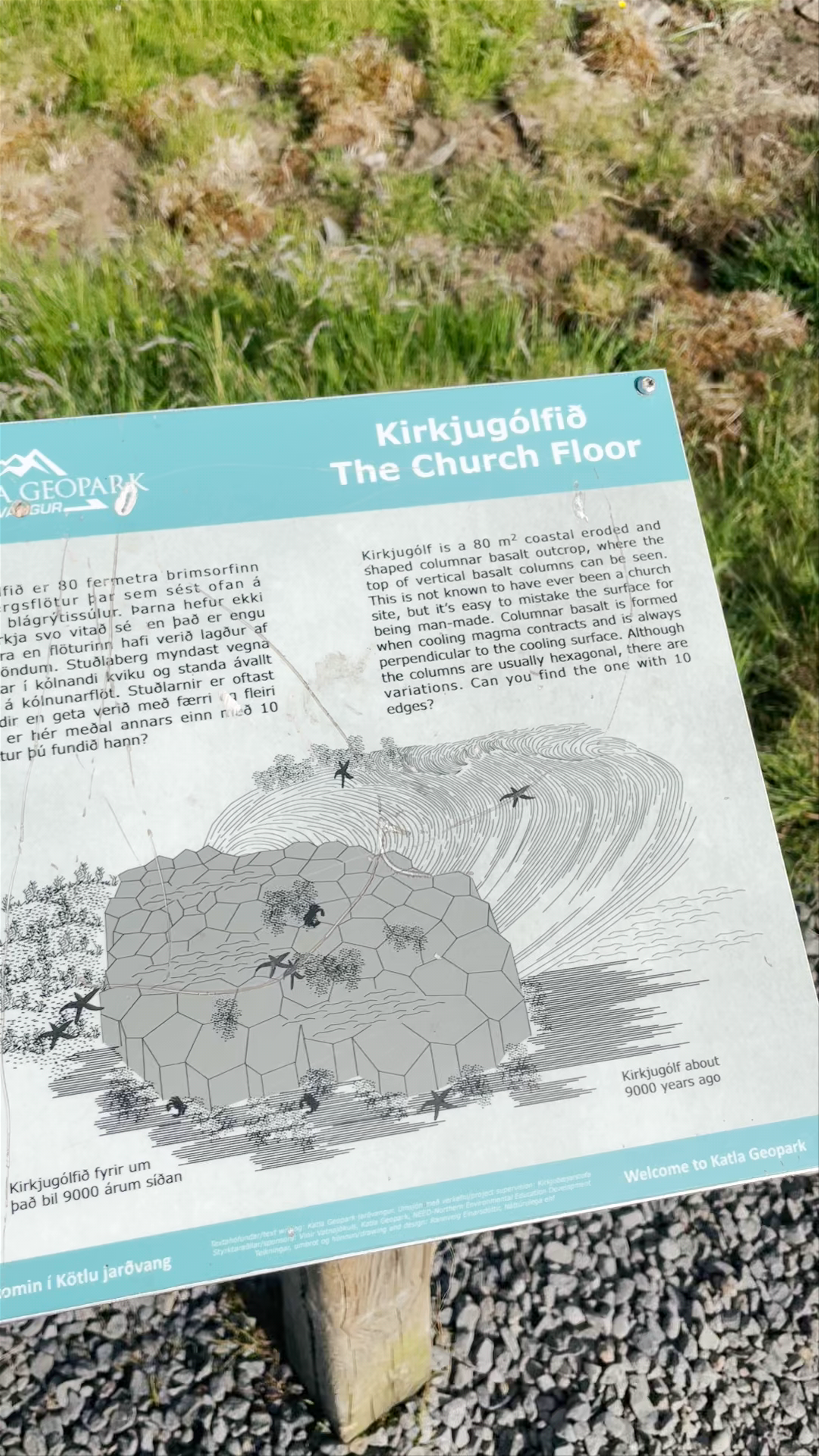 Exploring Kirkjugólf: The Mysterious Basalt Church Floor in Iceland