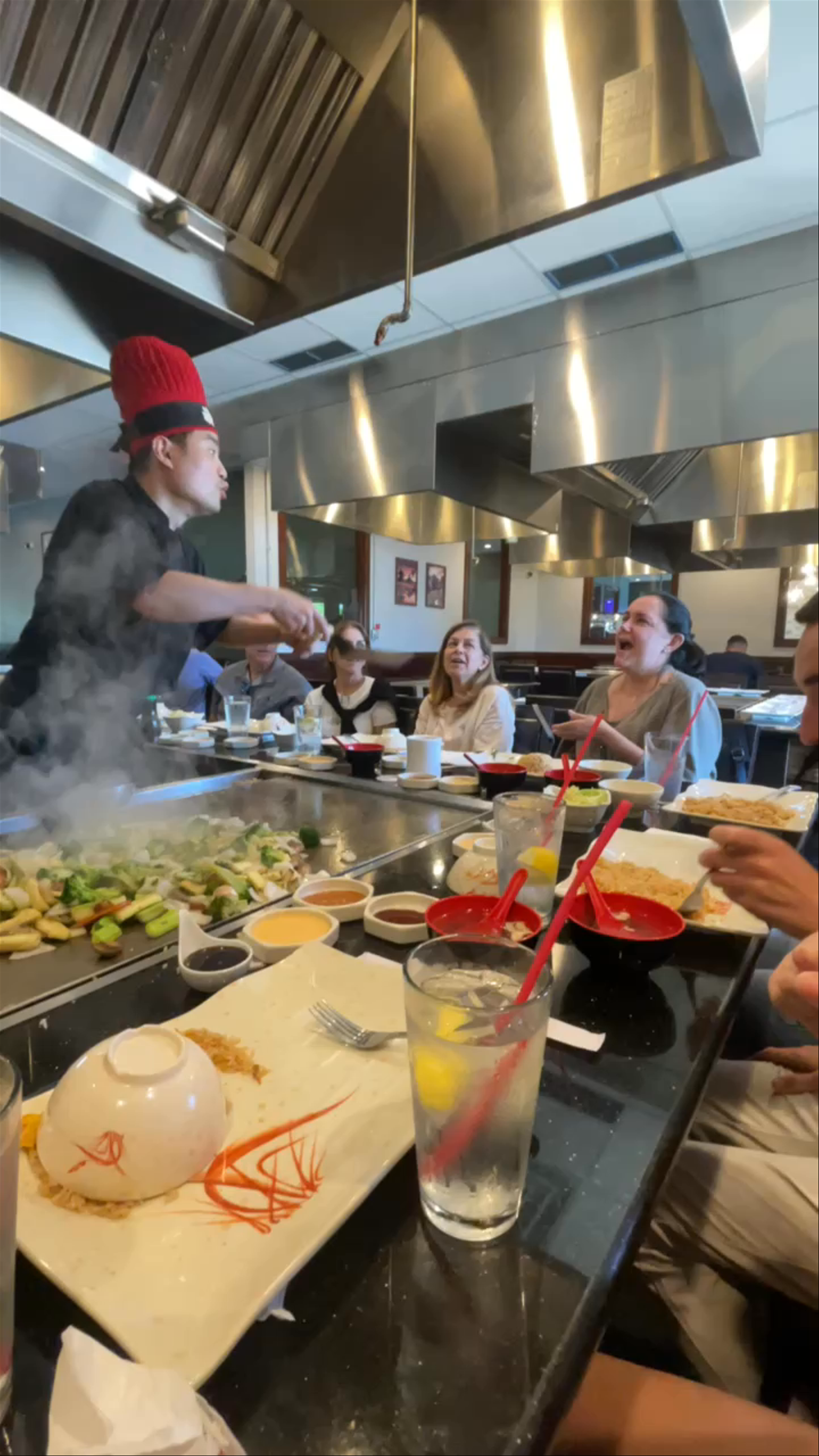 Interactive Teppanyaki Experience at Kyoto Japanese Steakhouse in Royal Oak
