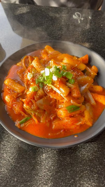 Sharon Korean Kitchen - Steamy spicy rice cake - Korean Near Me - Boston, Massachusetts