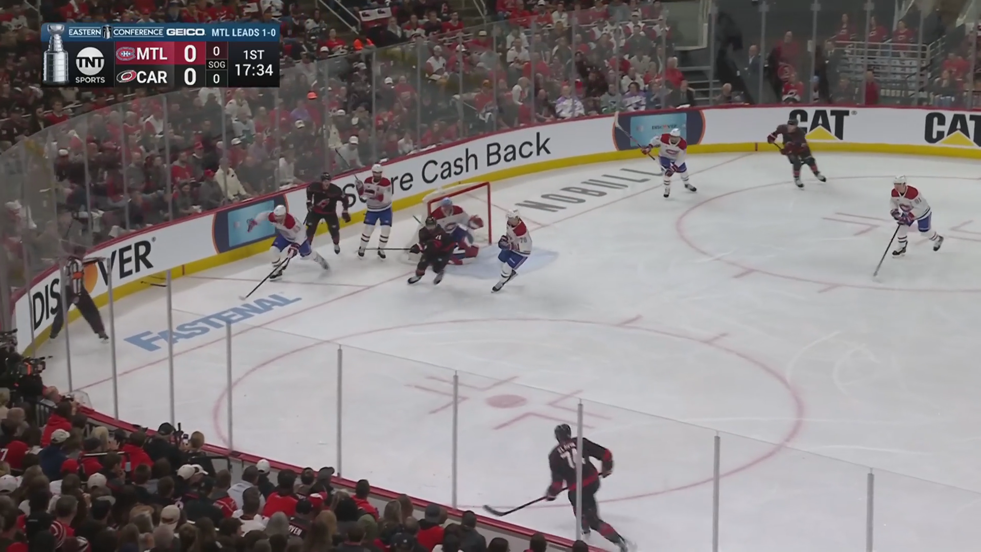Ehlers' Two-Goal Night Levels the Eastern Final as Hurricanes Take Game 2 in OT · May 23, 2026