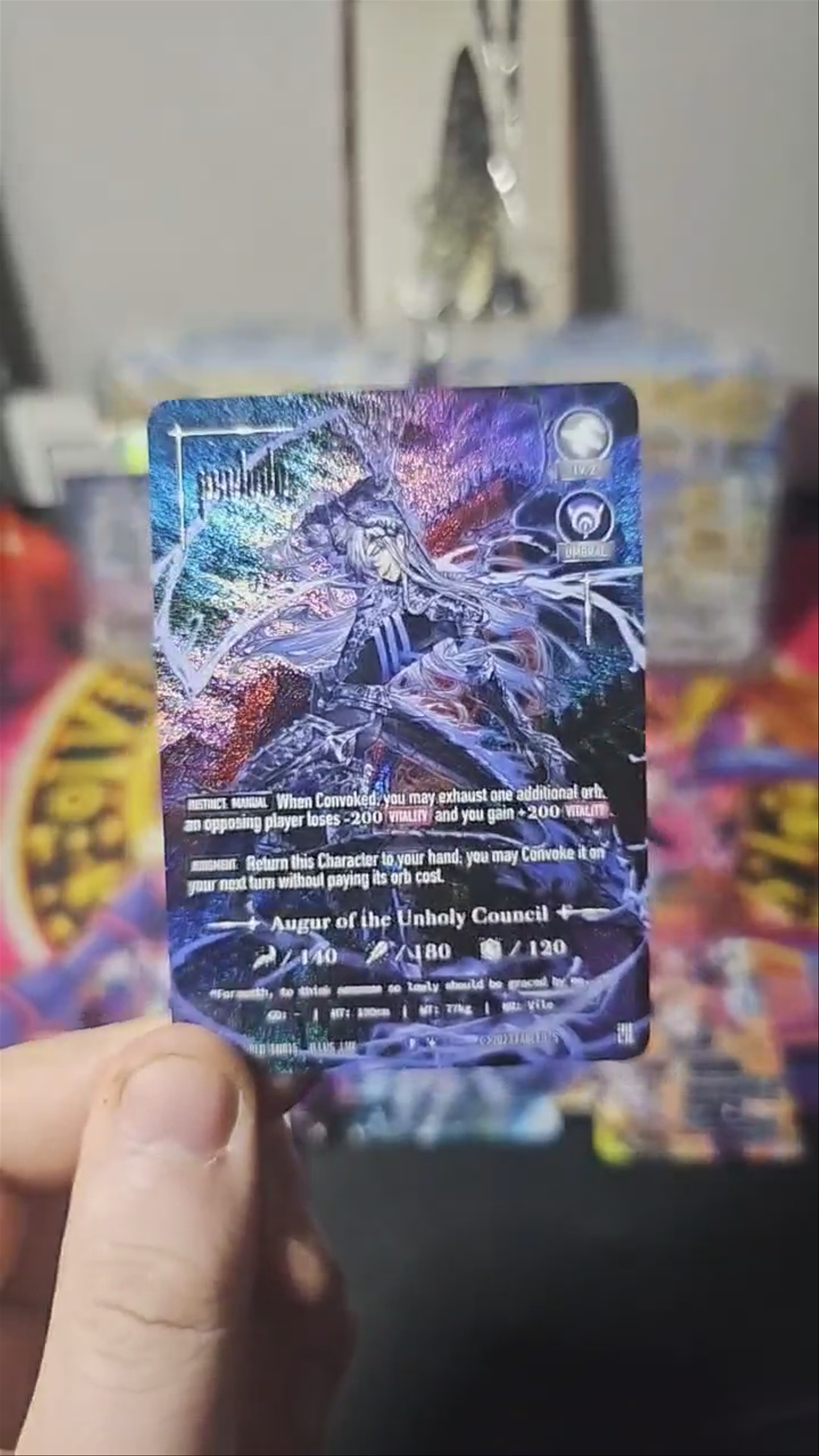 /50 Prelude, Auger of the Unholy Council