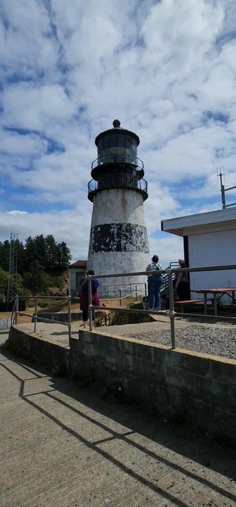 Cape Disappointment Lighthouse - The view from the top is well worth it! It's pretty windy up there, too. - Landmarks & Historical Buildings Near Me