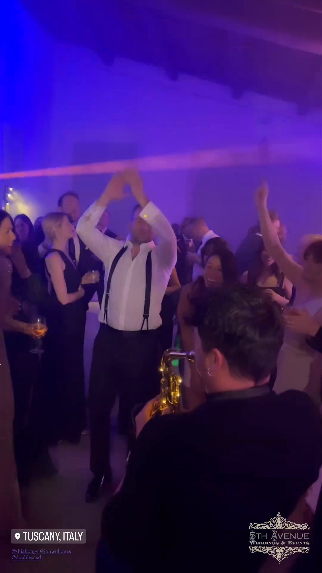 Double Sax & DJ @ Villa Medicea di Lilliano - video
