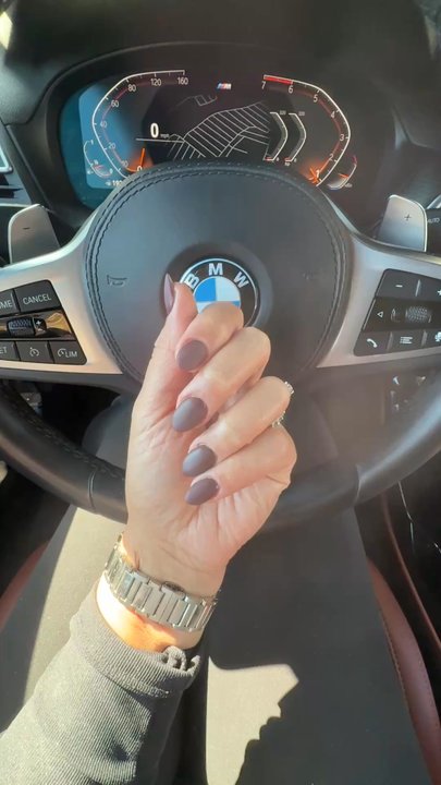 Ivy's Nails & Spa - Matte chocolate brown - Nail Salons Near Me - Temecula, California