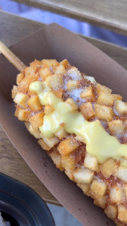 Korn Dog - Potato corn dog - Korean Near Me - Seattle, Washington