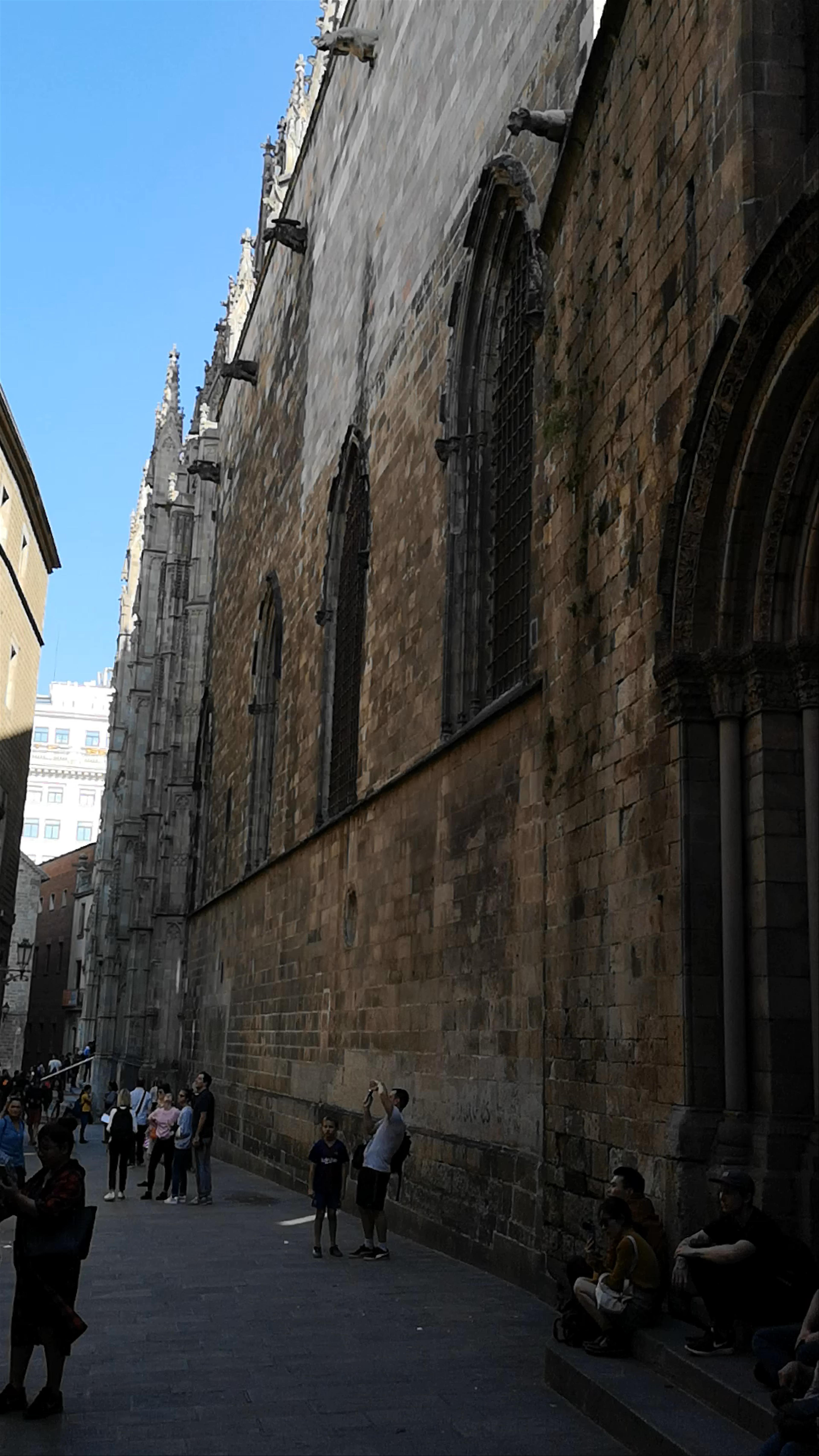 Historic Streets by Palau de la Música Catalana, Barcelona