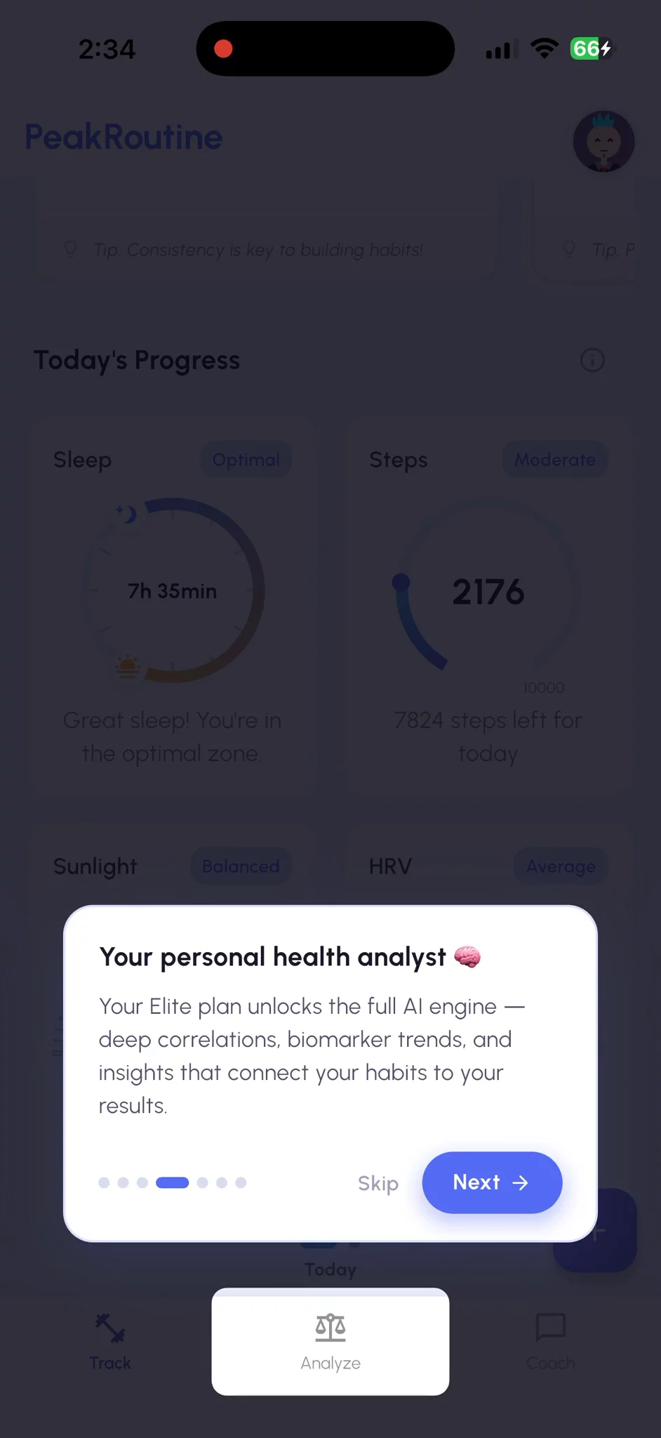 PeakRoutine image 1