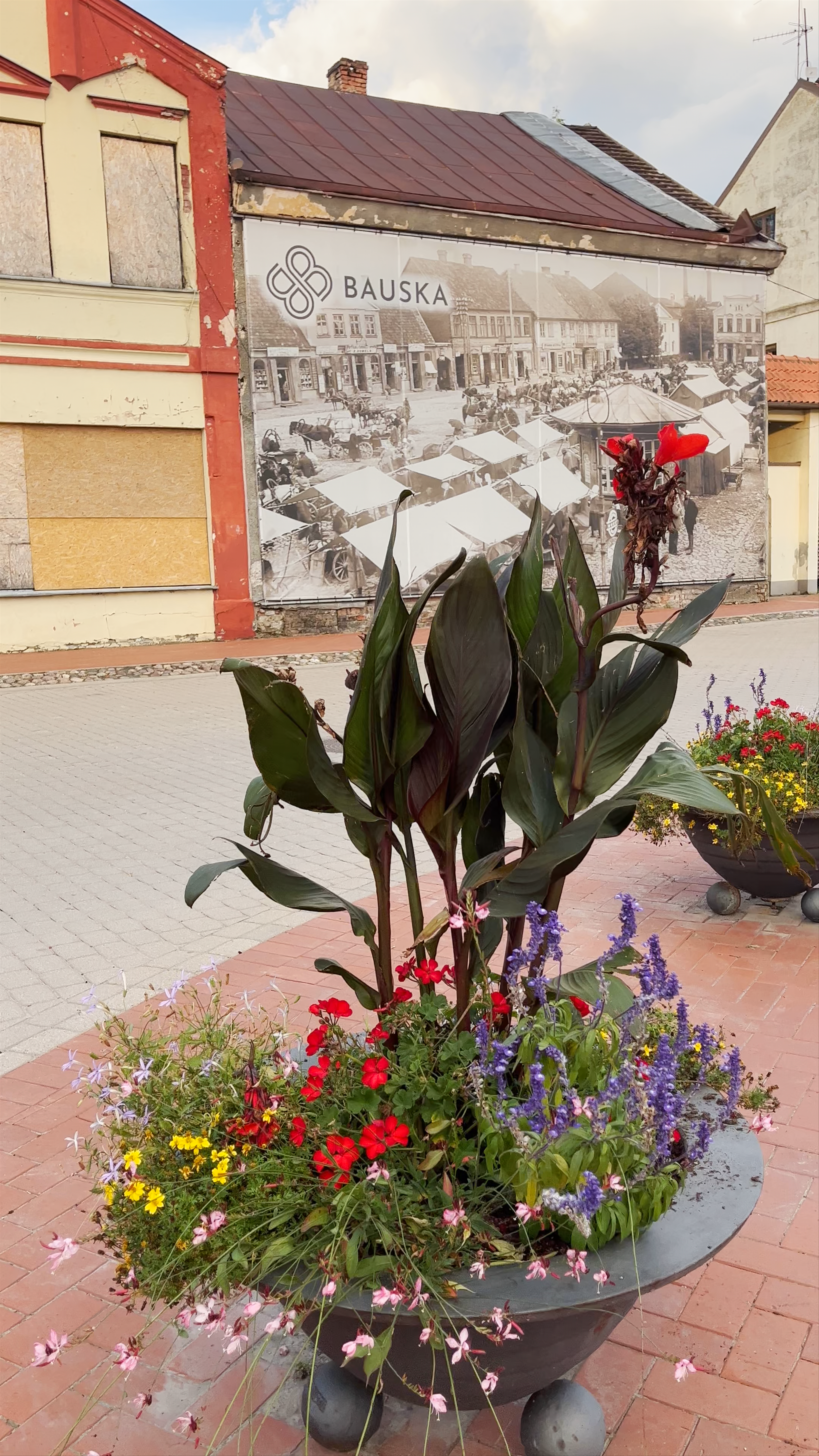 Bauska Town Hall and Market Square Charm in Latvia