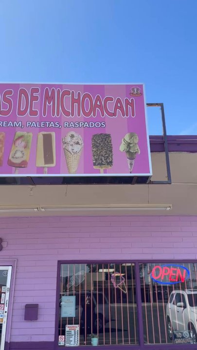 Delicias De Michoacan - Delicias de Michoacán store front - Ice Cream & Frozen Yogurt Near Me - Tucson, Arizona