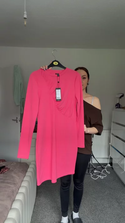 Vero Moda pink knee Lengh Dress