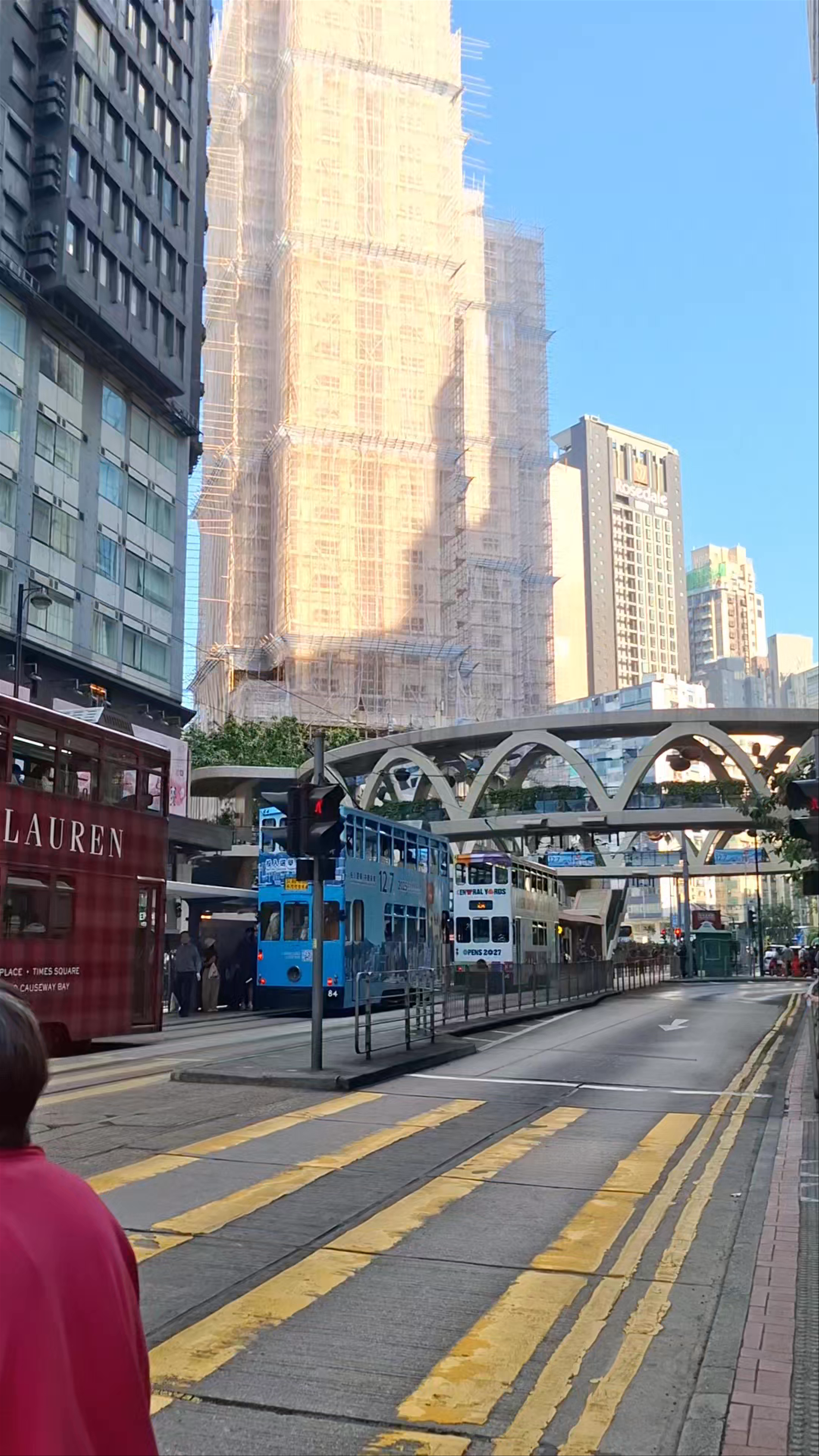 Vibrant City Life at Causeway Bay Plaza, Hong Kong