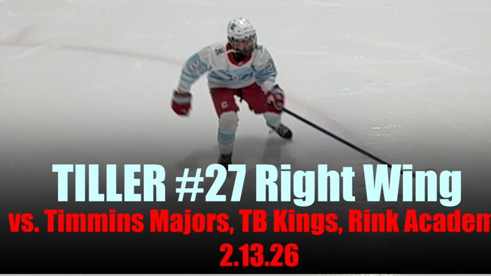 Honoré Tiller (#27) ~Feb 14 2026.  Mostly defensive clips.