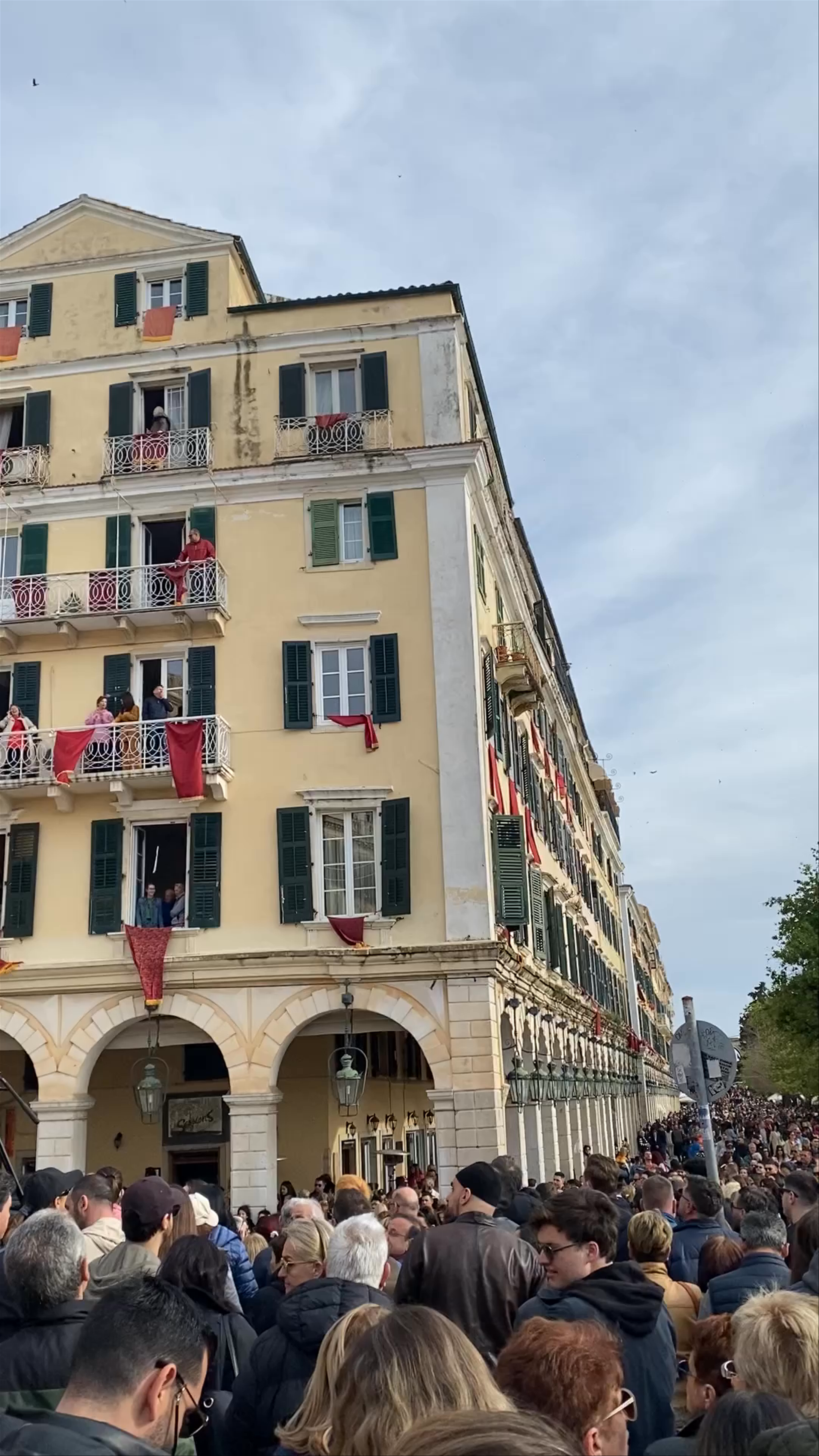 Lively Festival at Theotoki Square, Corfu