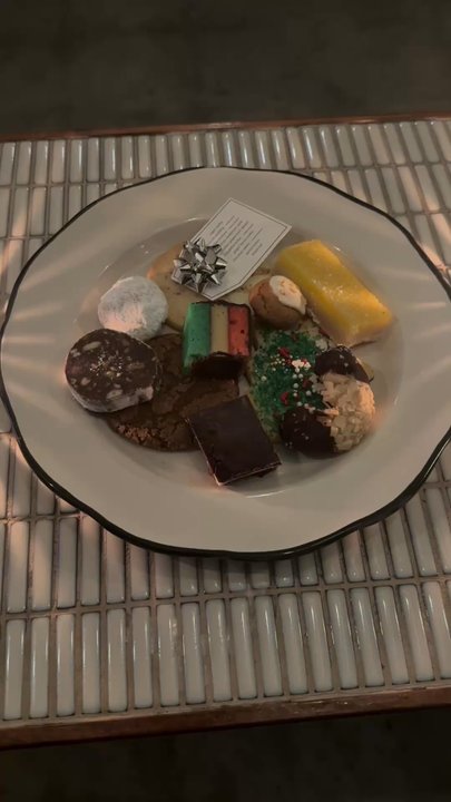 The Strand - Enjoying some Christmas Cookies from The Strand over at their new bar/restaurant - DBA - New American Near Me - Orlando, Florida