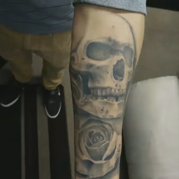 Fremont street tattoo - Fully healed custom half sleeve done by Artist : Matt Coria. Walk ins welcomed! - Tattoo Near Me - Las Vegas, Nevada