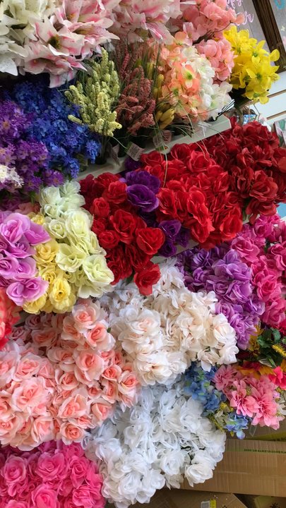 Dollar Tree - Beautiful artificial flowers! - Discount Store Near Me - East Hanover, New Jersey