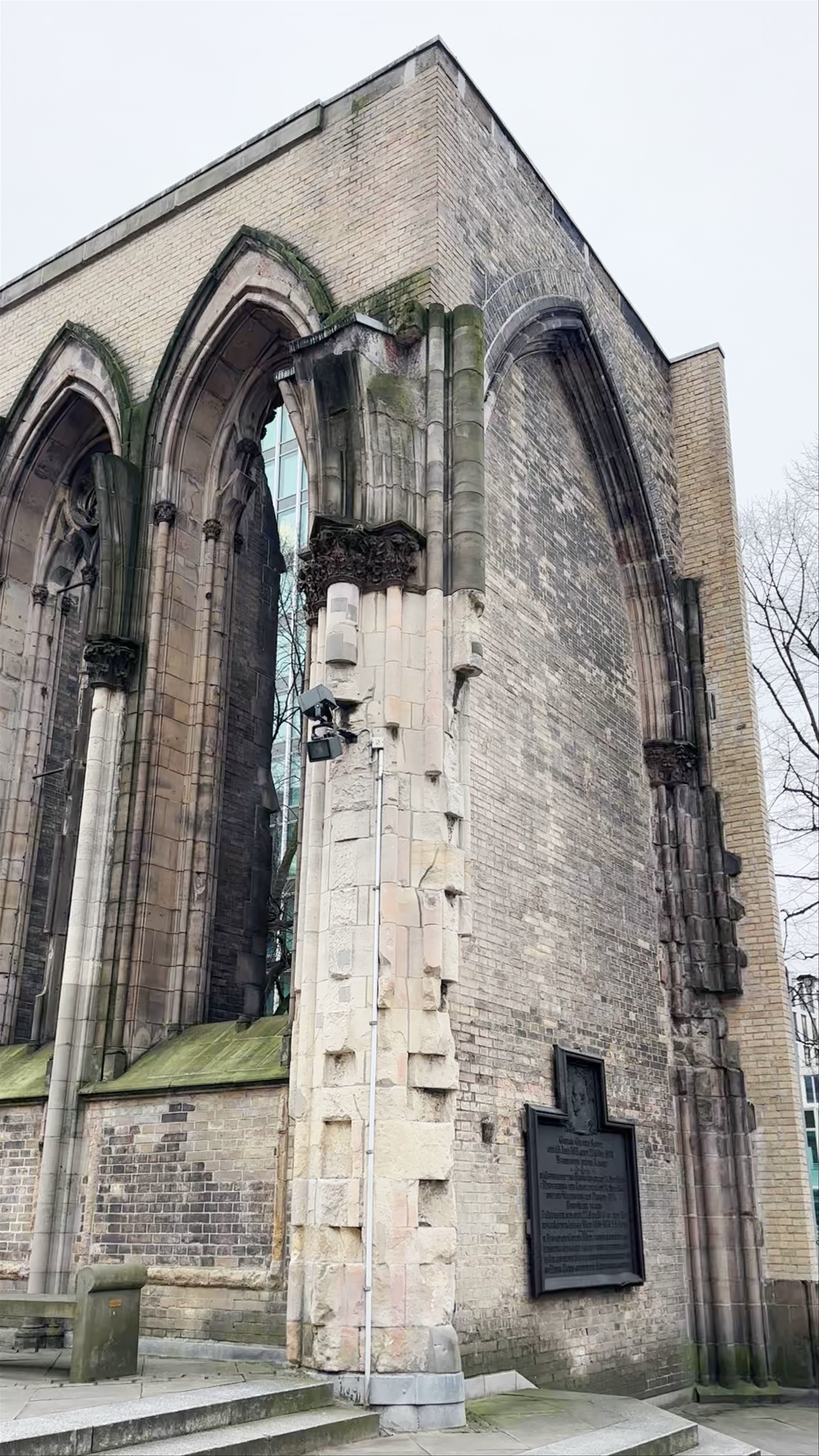 Exploring St. Nikolai Museum Ruins in Hamburg