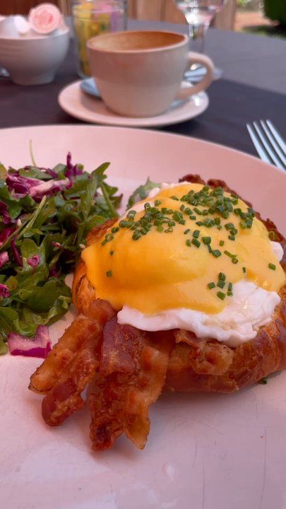Vintage BYOB - Butter over bacon brunch enteee, so good! - Cajun/Creole Near Me - Cape May, New Jersey