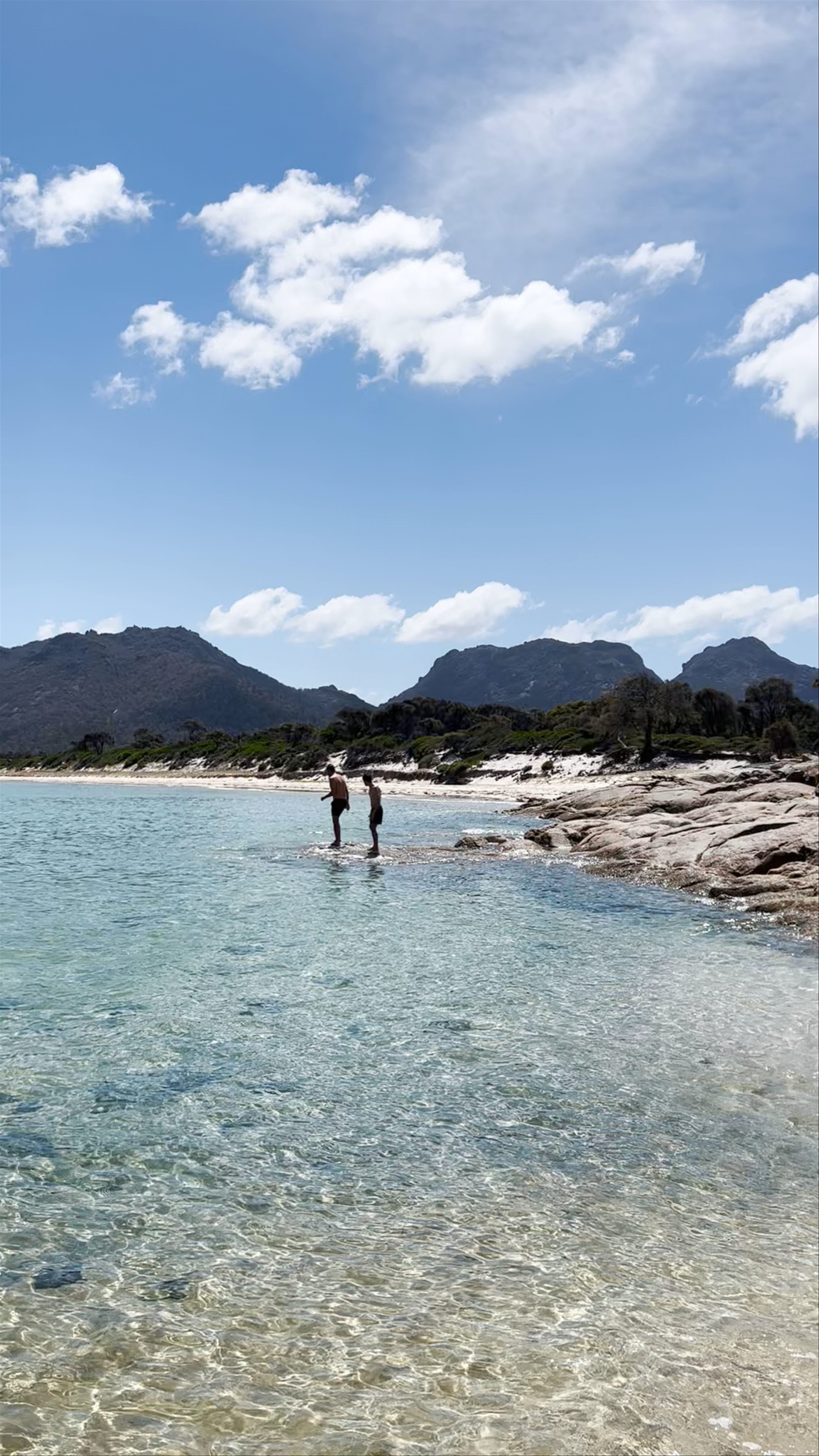 Hazards Beach: Crystal Waters and Rugged Wilderness in Tasmania