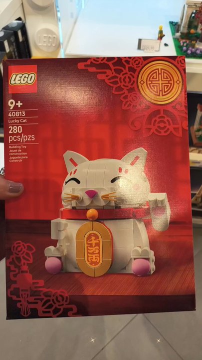 Lego - Lucky cat excited to built this! - Toy Stores Near Me - Greensboro, North Carolina