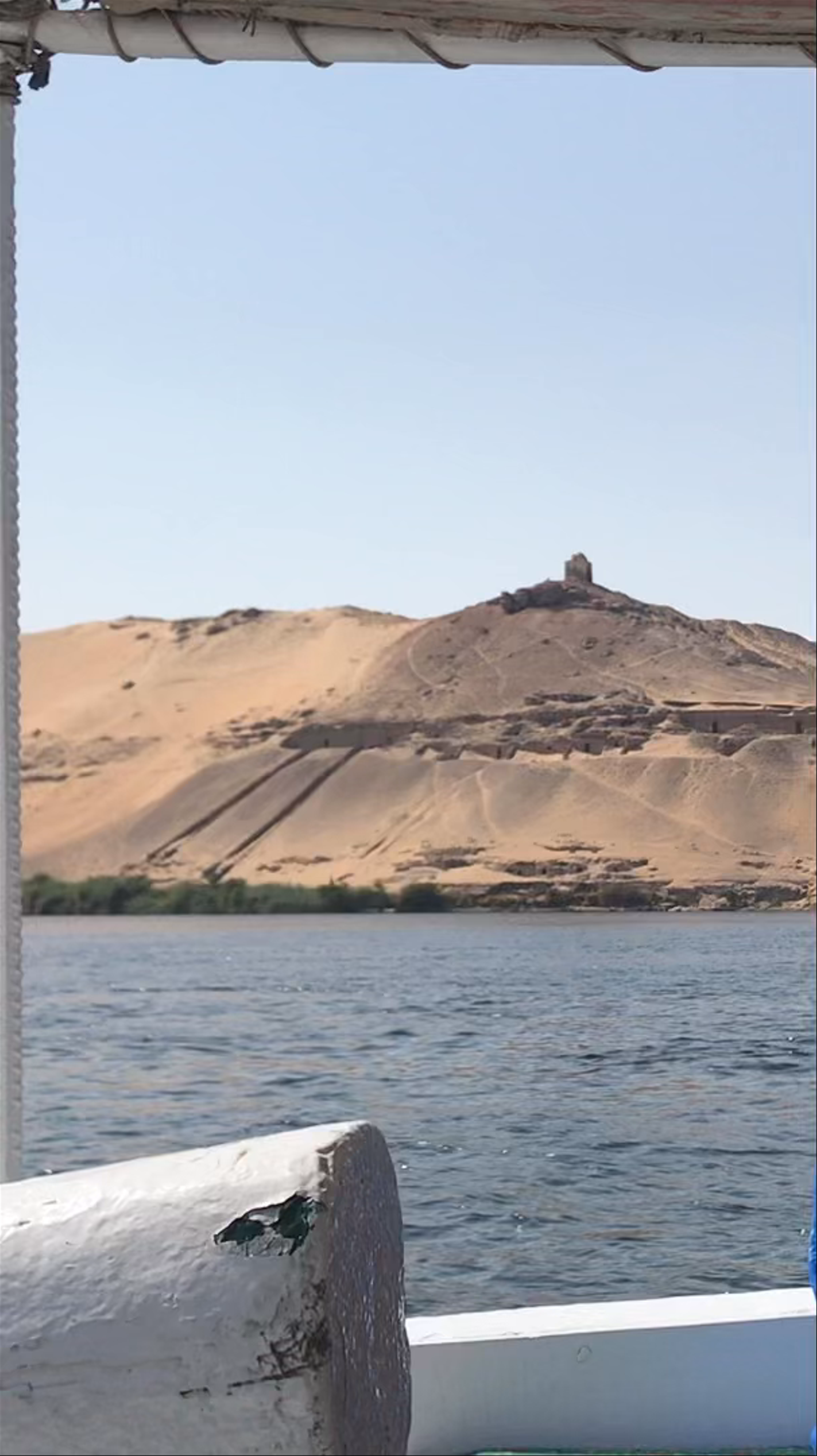 Aswan High Dam: Majestic View from the Nile