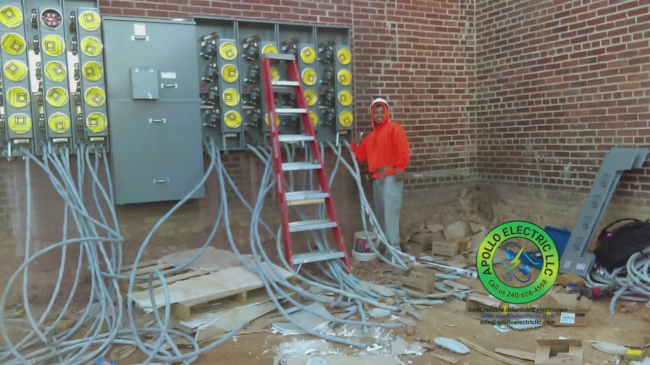 Apollo Electric - Installing meters at the prison in Washington DC - Electricians Near Me - Beltsville, Maryland