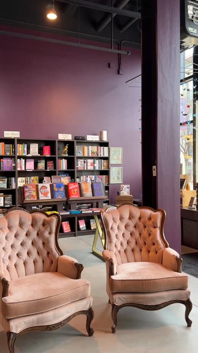 Cellar Bird Books - Chairs to read and hang out - Bookstores Near Me - Grand Rapids, Michigan