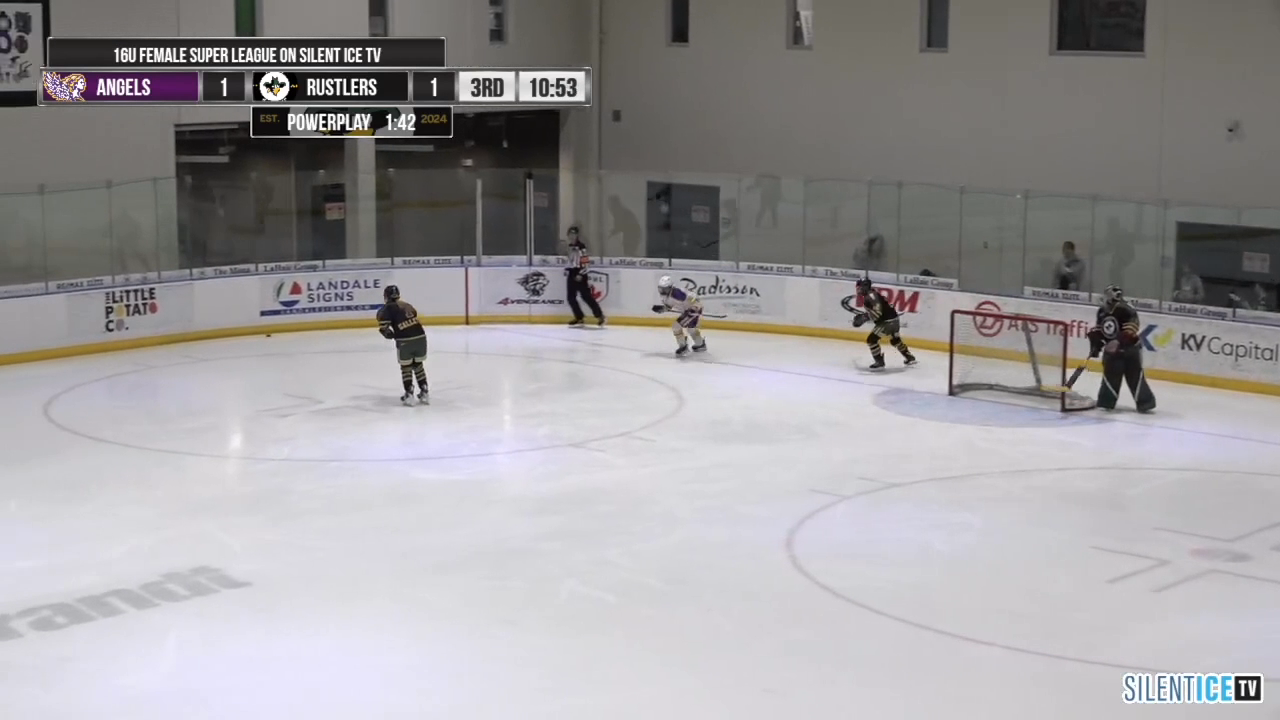 Hannah Erlandson/Lloydminster Jr. Rustlers 16U Highlights vs Angels