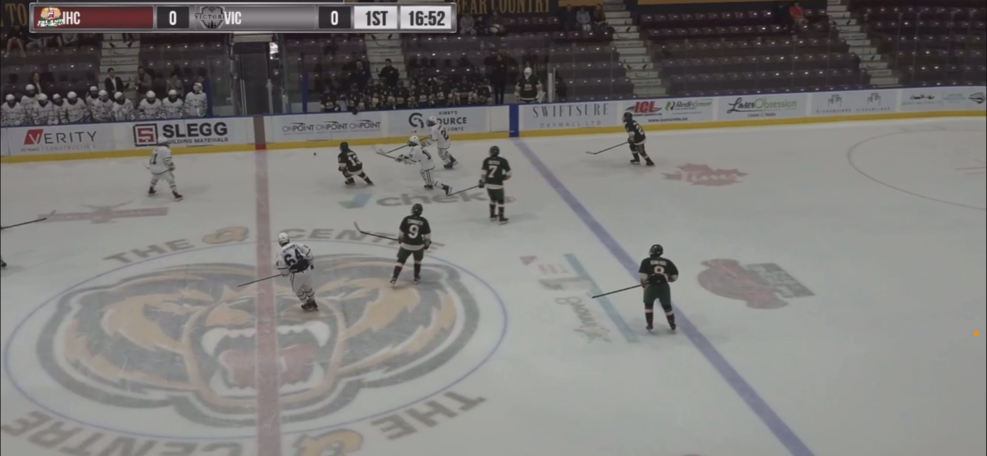 Haze Helle's Game-Changing Defensive Hit | Victoria Hockey Academy U17