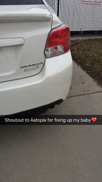 Aatopia Auto Care - This video is after the repair - Body Shops Near Me - Ogden, Utah