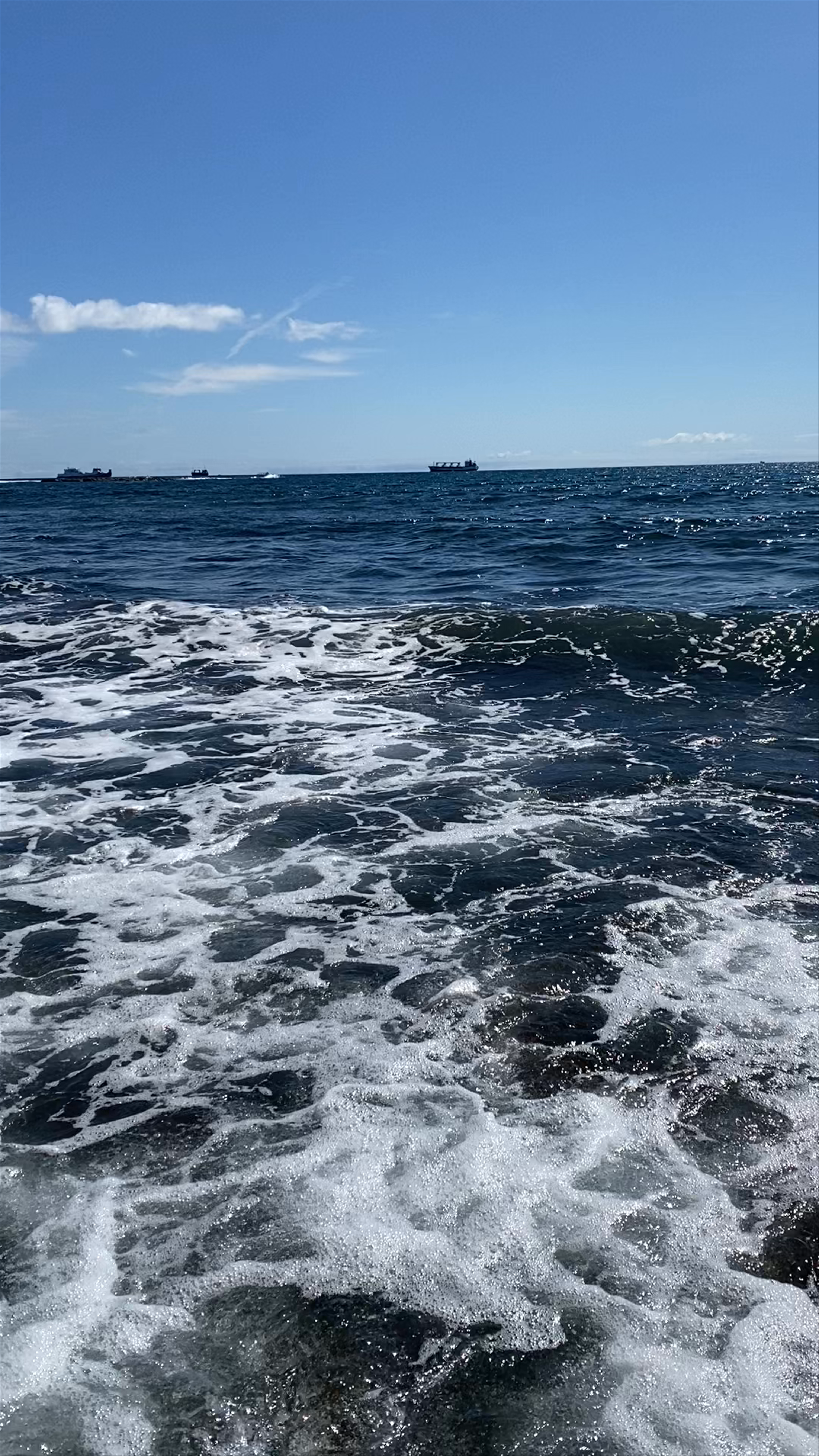 Sun-kissed Waves at Playa De La Laja, Gran Canaria