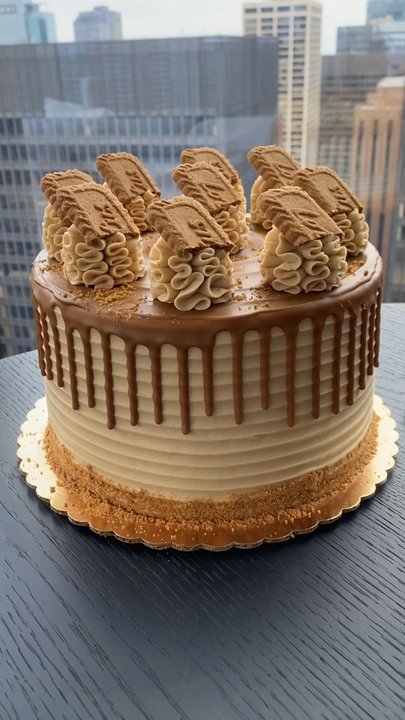 Pie, Pie My Darling - The most beautiful Biscoff cookie cake - Desserts Near Me - Chicago, Illinois
