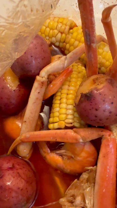 Crab N Go - Party Sack #3 extra potatoes and corn - Seafood Near Me - Liverpool, New York