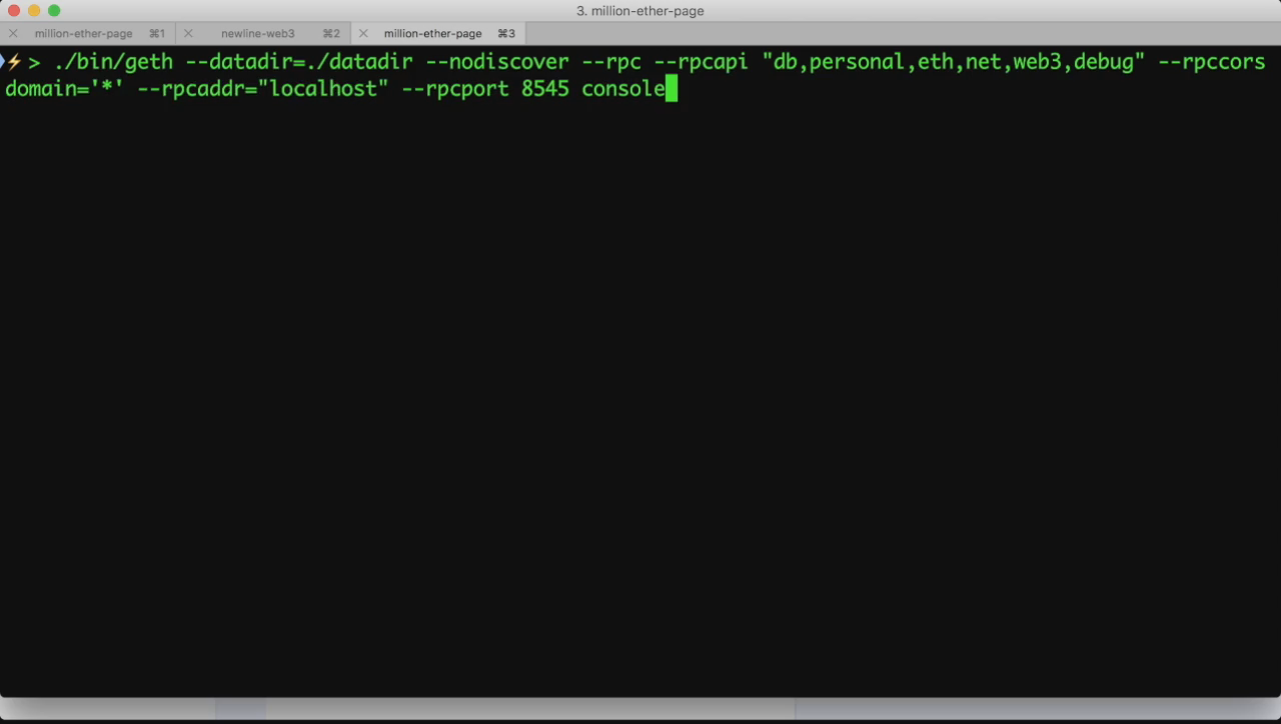 Tip: Using Remix IDE - Million Ether Homepage - 1.5 | newline