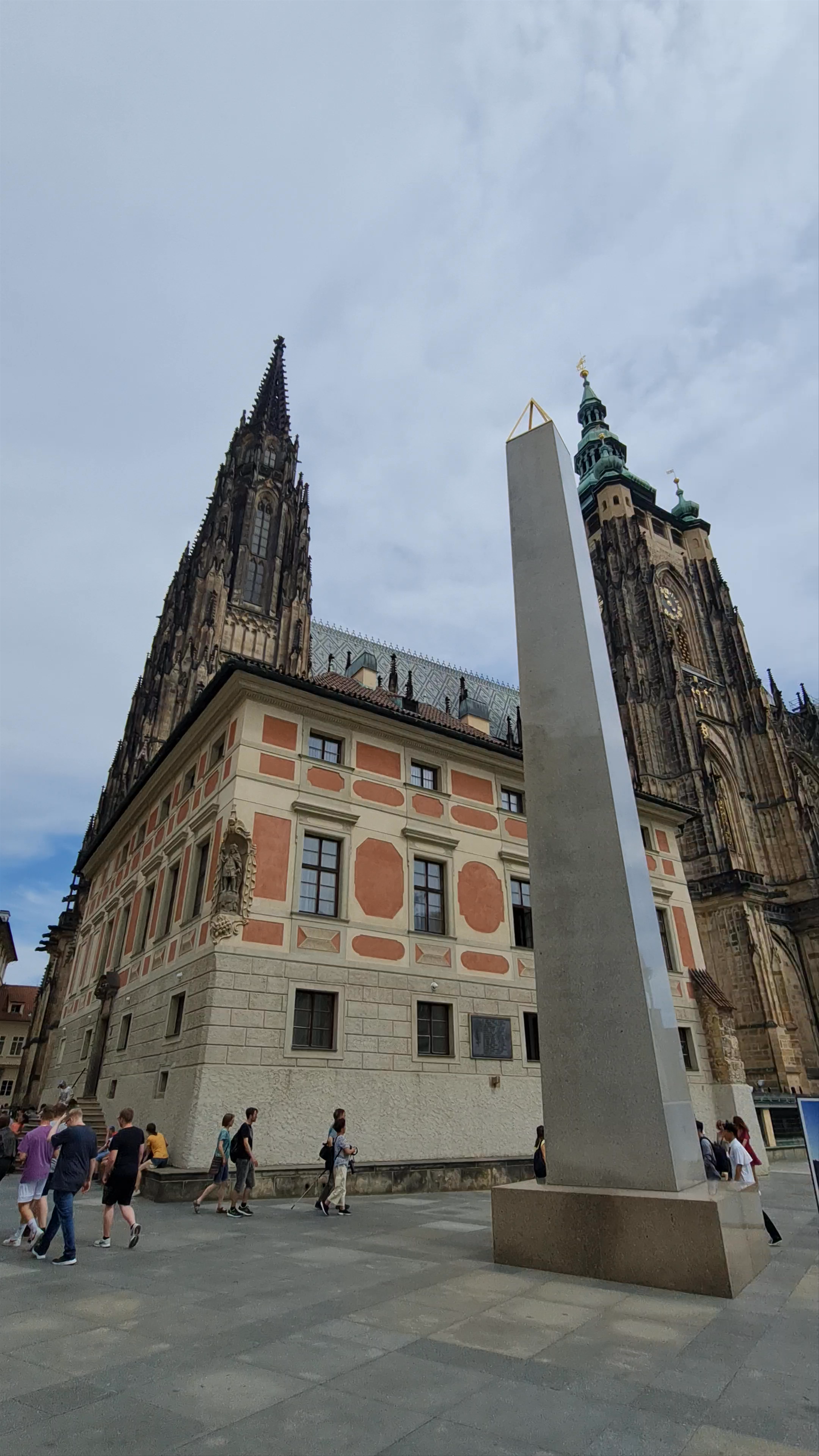 Second Courtyard of Prague Castle: Majestic Historic Heart of Prague