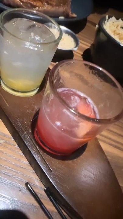 Outback Steakhouse - The margarita flight was amazing it all tasted so delicious and refreshing! - Steakhouses Near Me - Fort Worth, Texas