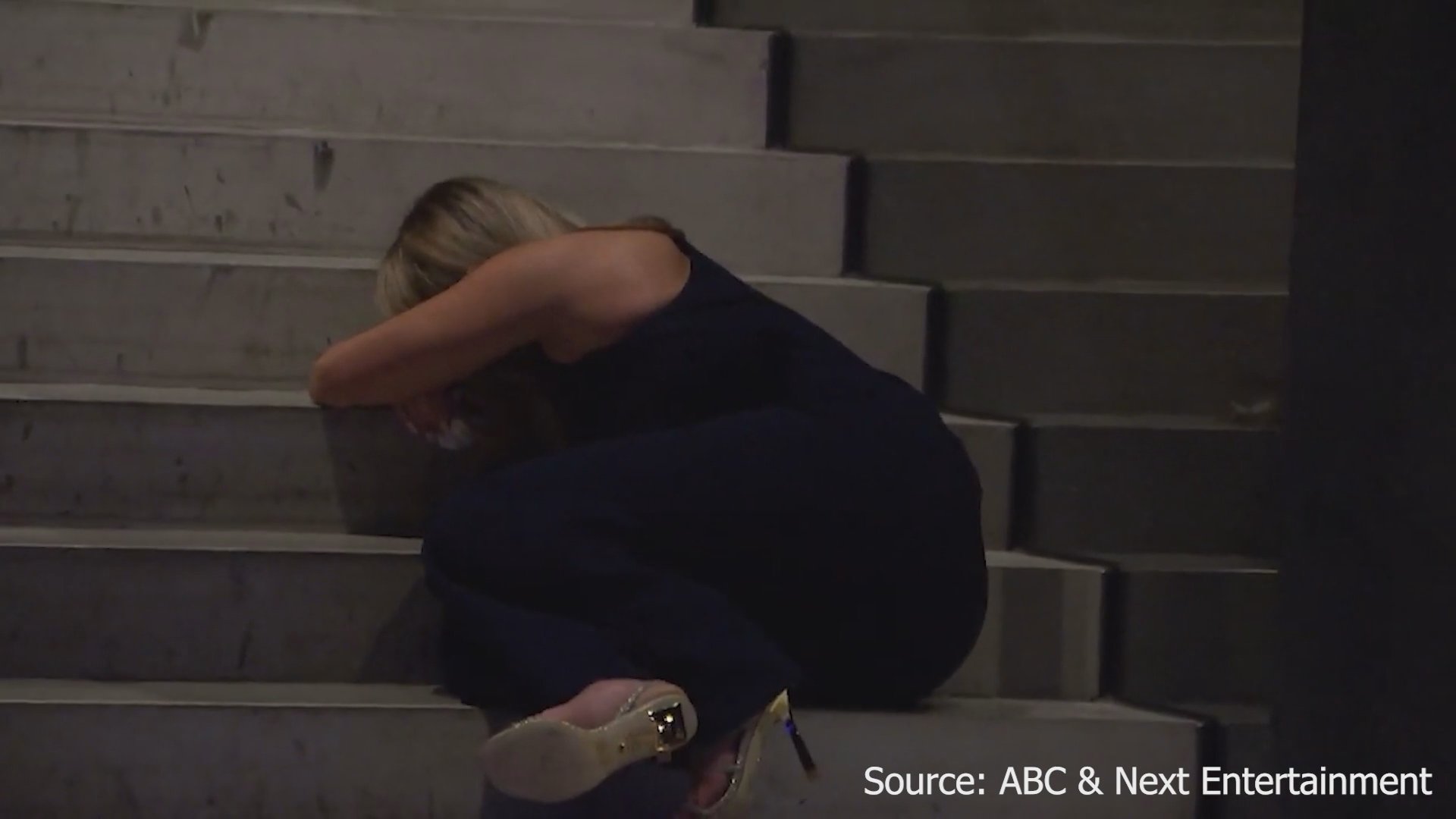 Individuals navigate moments of intense emotional distress and grief, characterized by visible weeping and withdrawn behavior in various settings.