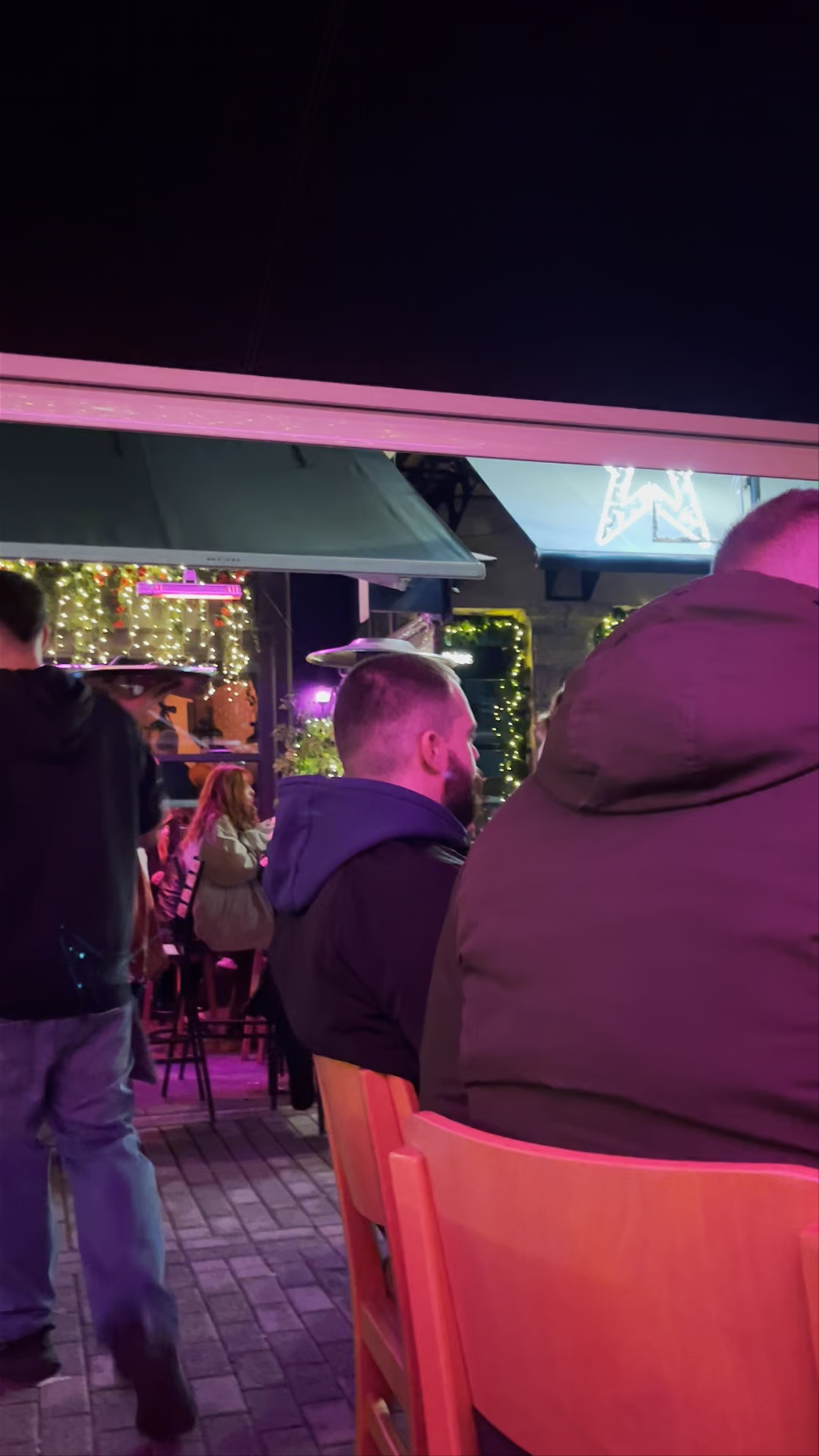 Vibrant Nightlife at Hush Bar, Naoussa Greece