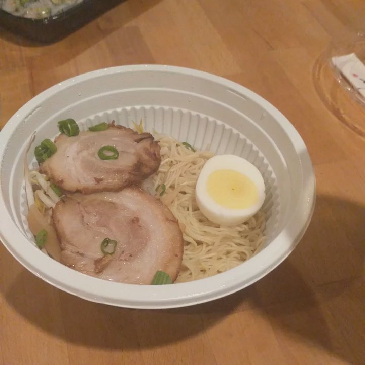 Nagoya - Pouring the ramen that we ordered with the food for all app! - Sushi Bars Near Me - Medford, Massachusetts