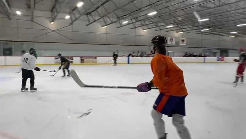 Marsels Aunins Shines at Pittsburgh Tryouts | Blyth-Deerview Raiders U18