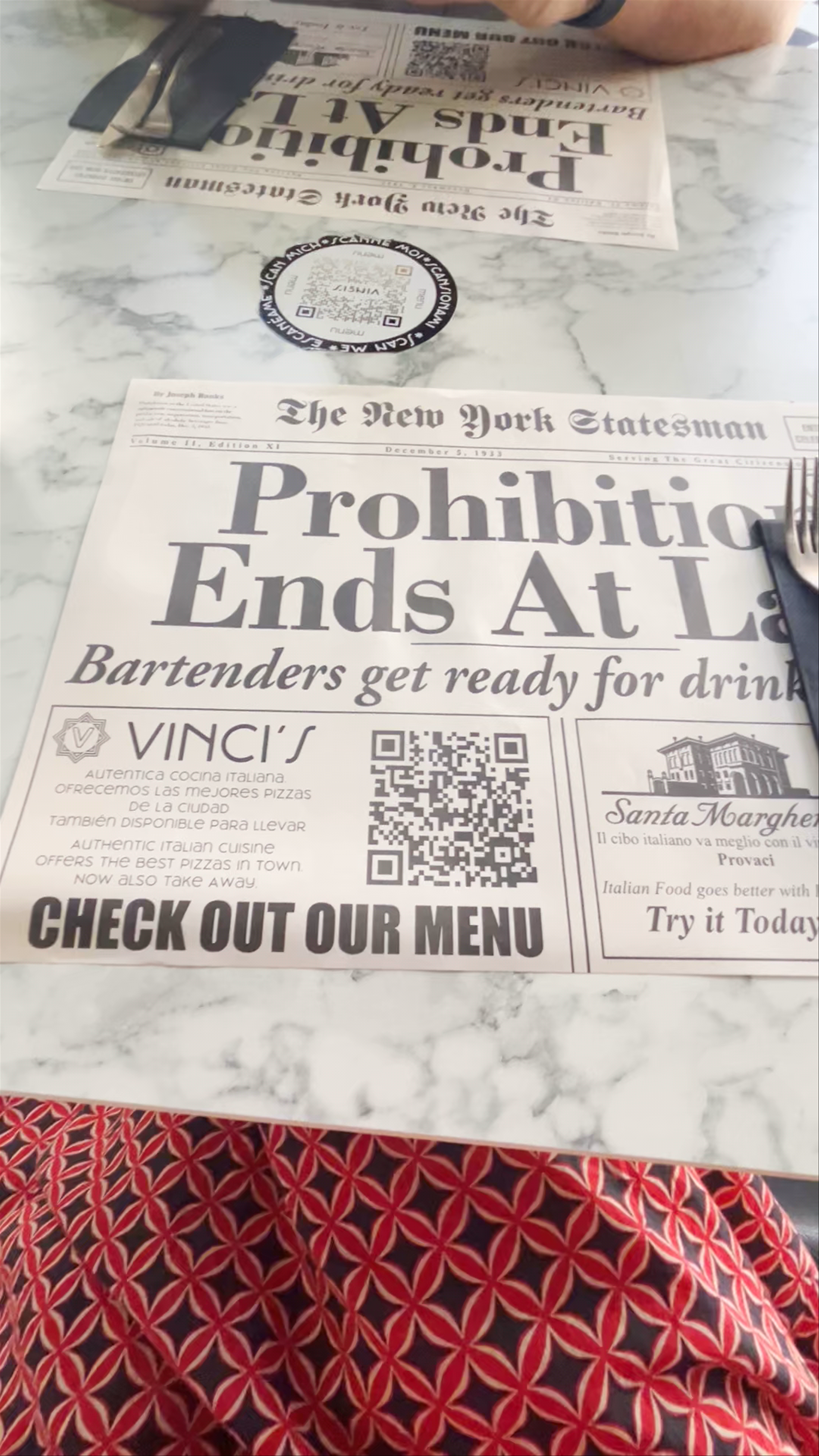Vinci’s Ristorante