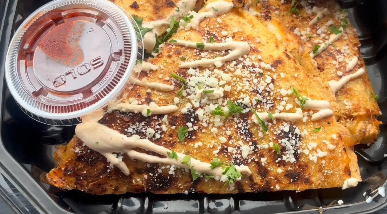 Pour Decisions - Chicken Quesadillas with Salsa - Chicken Wings Near Me - Fort Worth, Texas