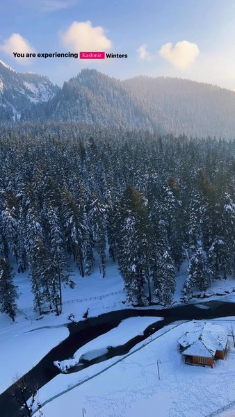 Photo of Kashmir in winters 