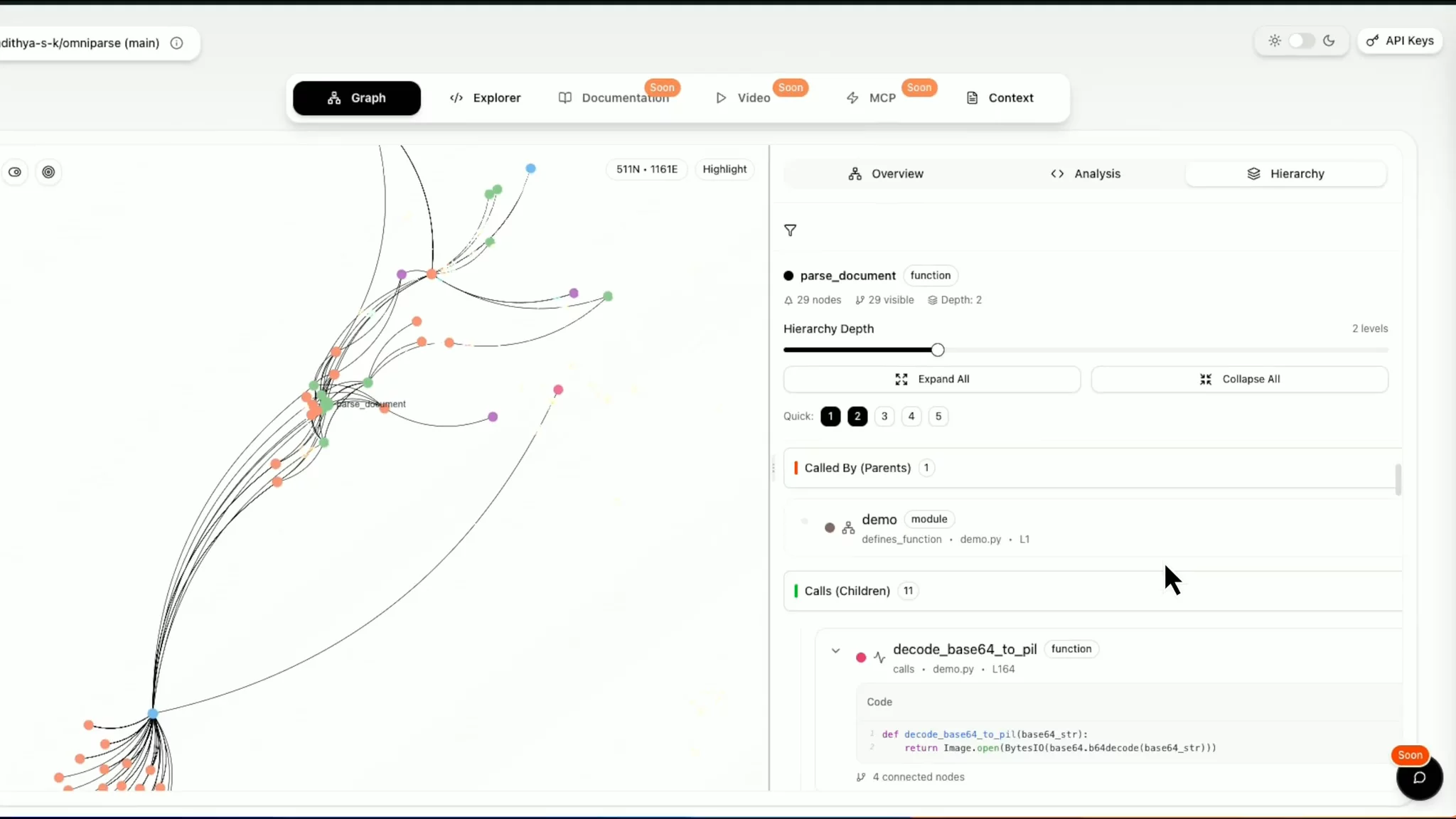 gitvizz - From Repo to Reasoning Instantly image 1
