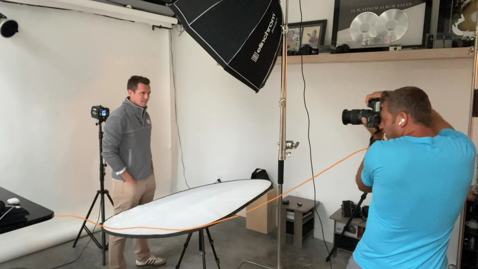Studio Headshots Of Entrepreneur Dave Chesson