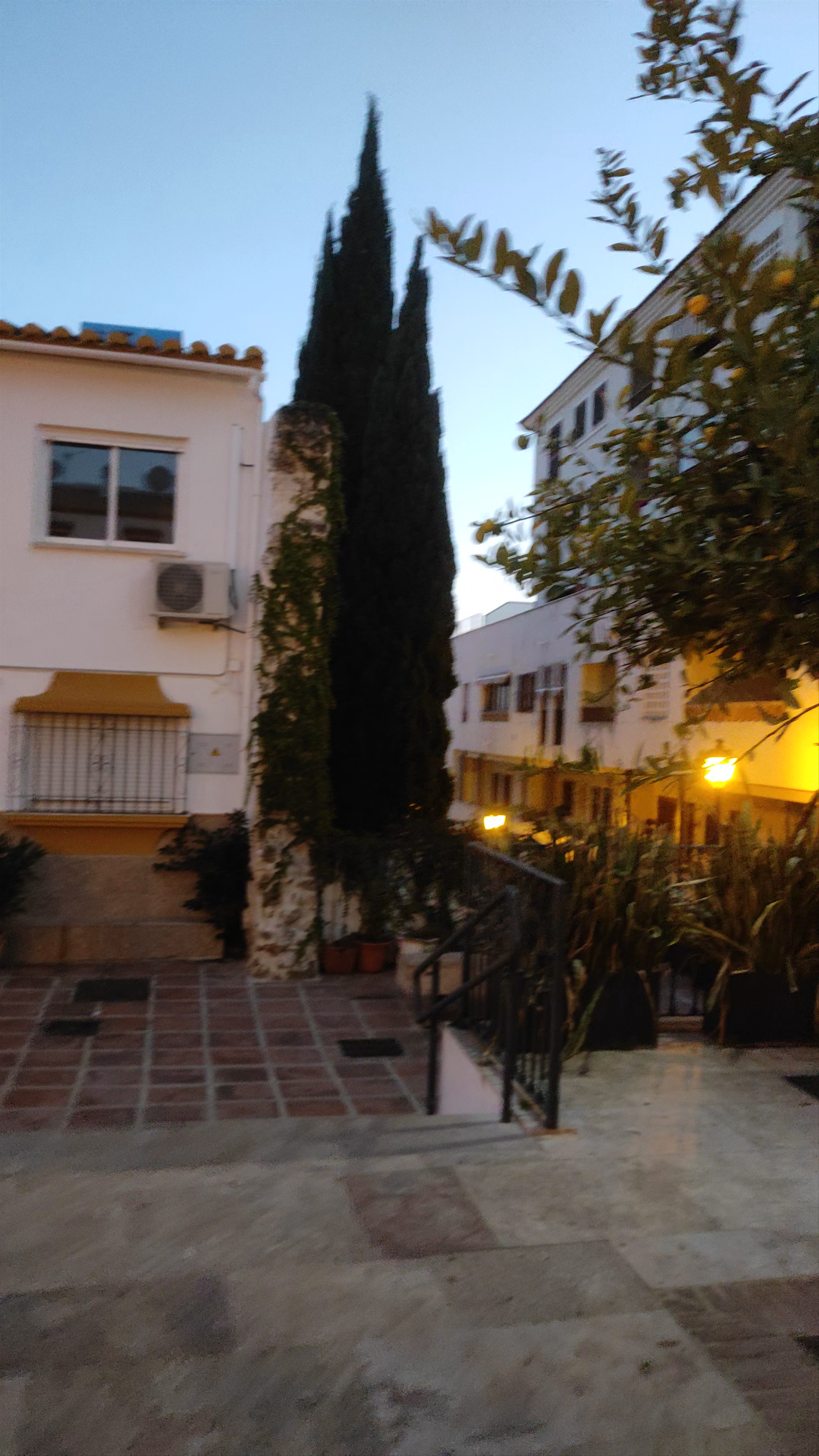 Evening Atmosphere in Plaza de la Tribuna, Benalmádena
