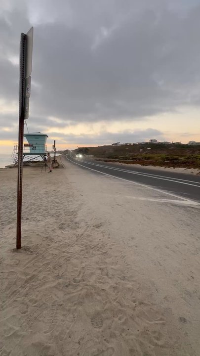 North Ponto Beach - Sunset vibes - Beaches Near Me - Carlsbad, California