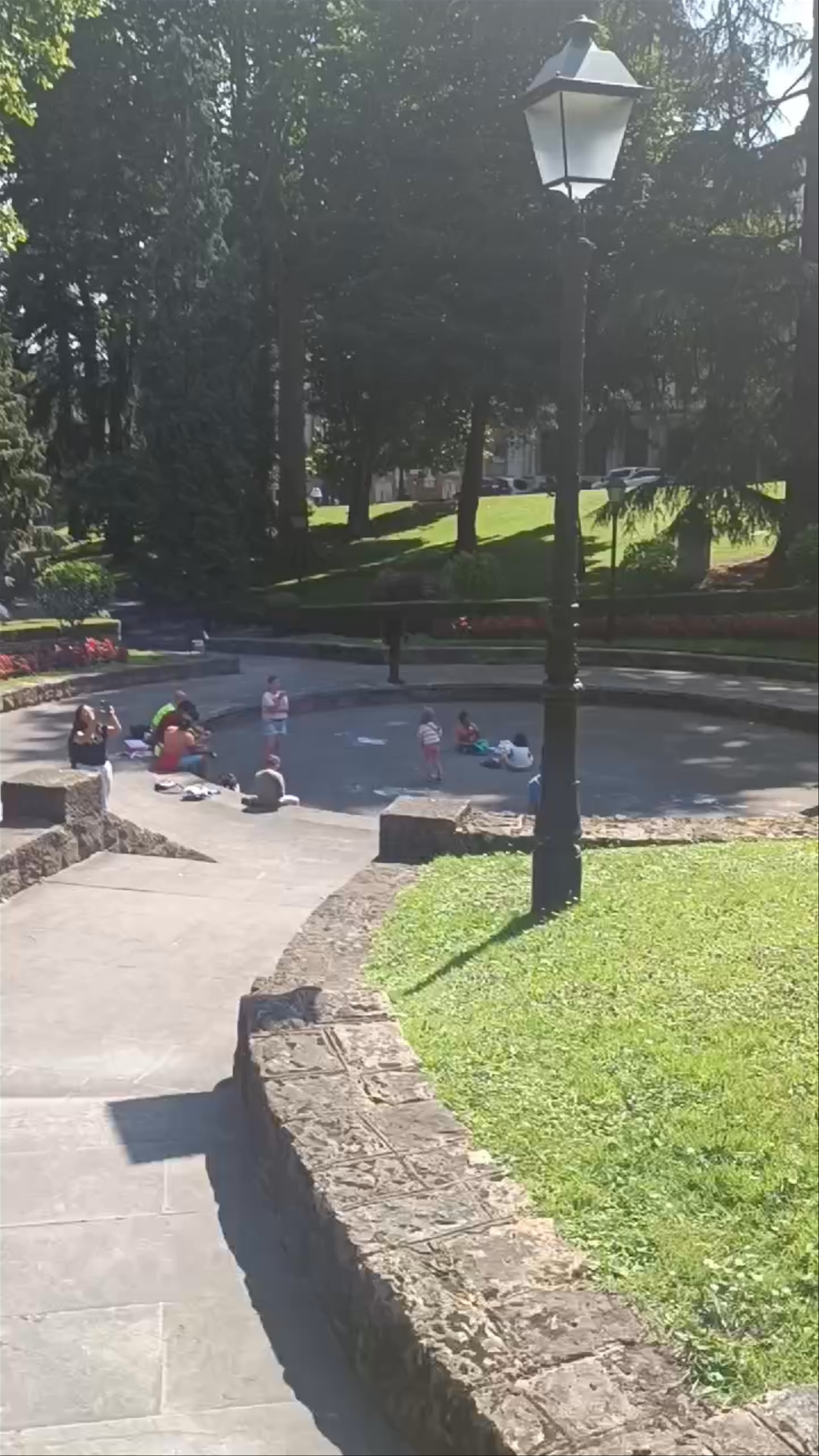 Sunny Afternoon at Campo de San Francisco, Oviedo