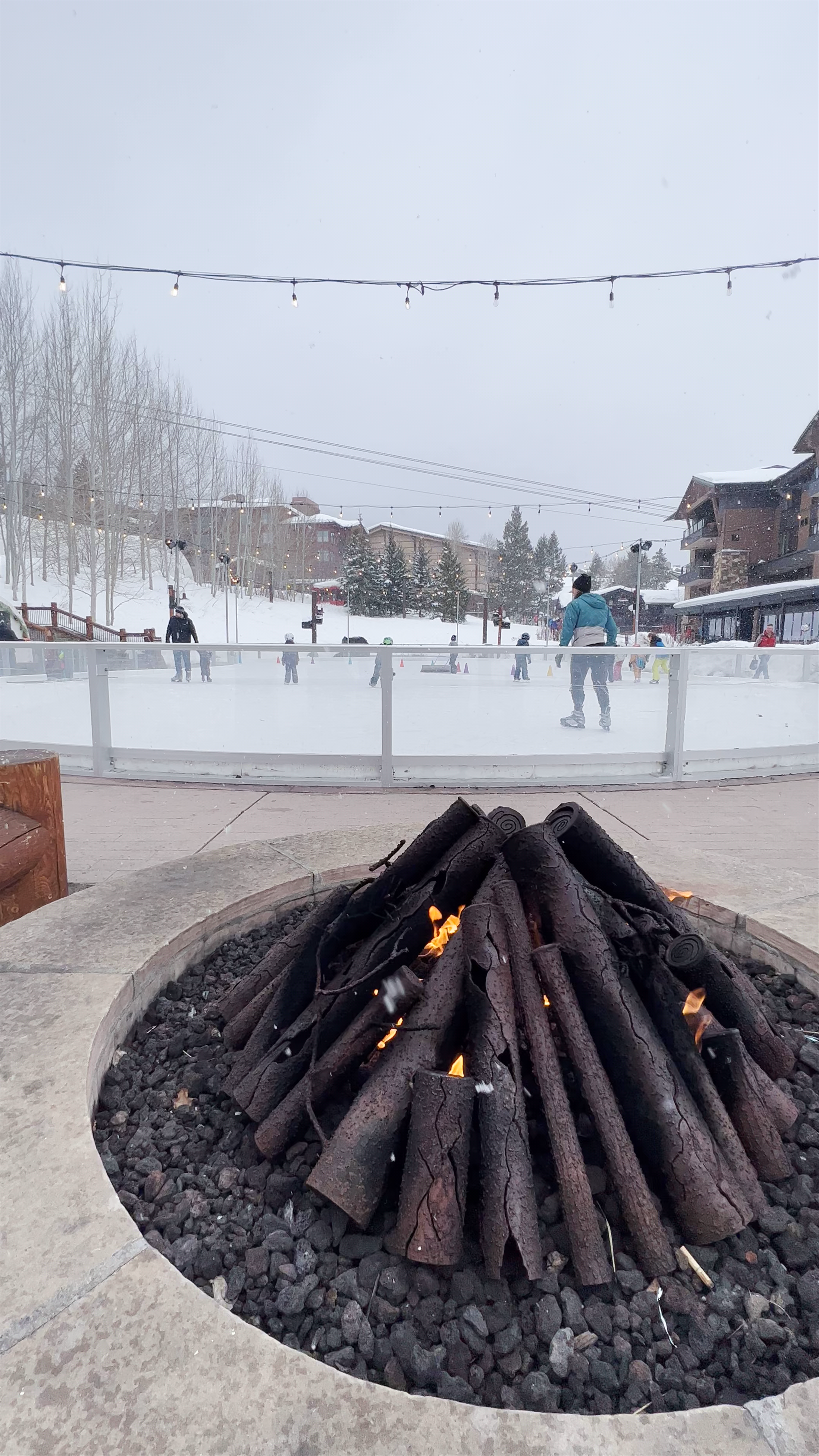 Winter Magic at Jackson Hole Mountain Resort Ice Rink